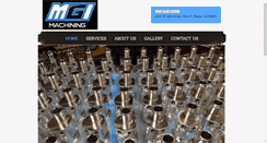 Desktop Screenshot of mgimachining.com